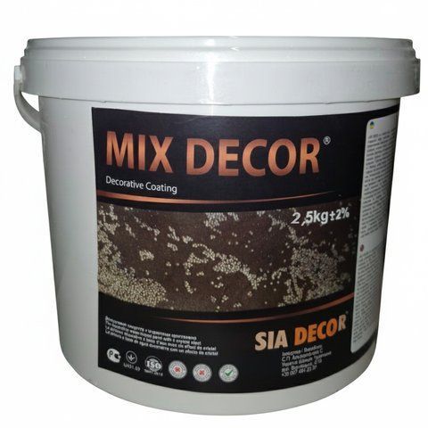 MIX DECOR штукатурка декоративная для стен 2,5кг фото