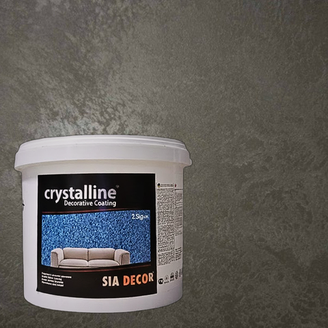 CRYSTALLINE штукатурка декоративна для стін перламутрова 2,5кг   фото